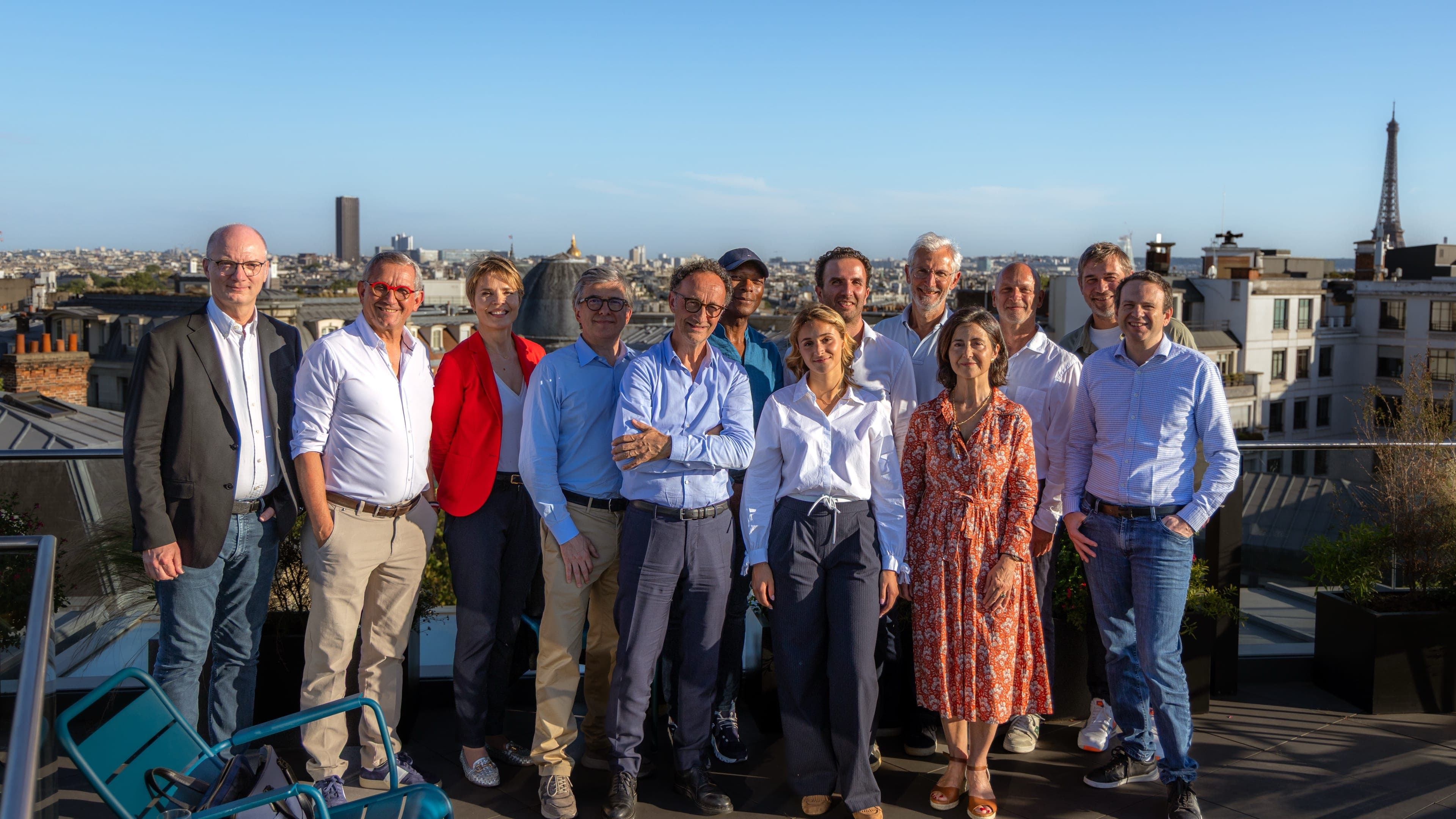 The members of the Seed4Soft collective gathered in Paris